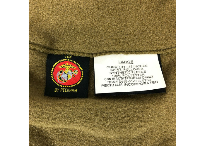 Флісова кофта Polartec Морська піхота США, USMC by Peckham