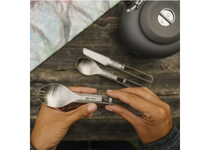 Ложка+виделка Esbit Titanium