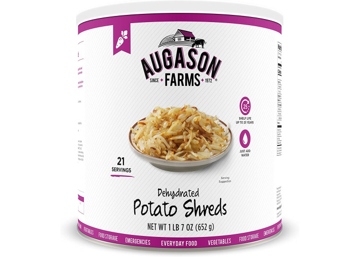 Запас сублімованої картоплі Augason Farms