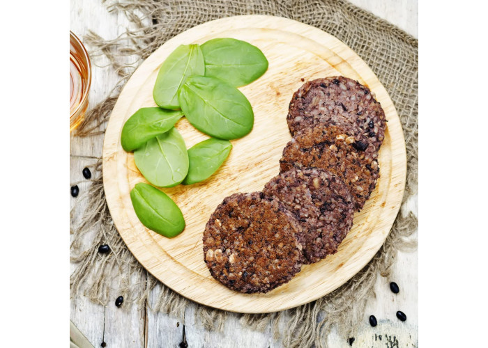 Безглютеновий бургер із чорної квасолі Augason Farms