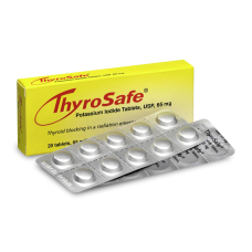 Таблетки йодиду калію Thyrosafe, США