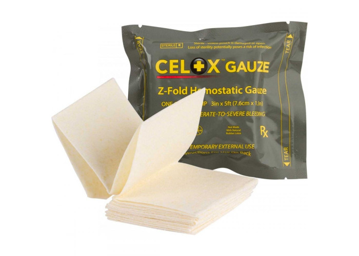 Гемостатичний бинт Celox Gauze Z-Fold
