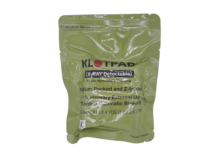 Гемостатичний (кровоспинний) бинт Klotpad