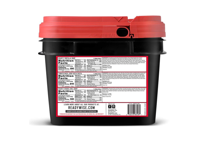 Аварійний набір супів ReadyWise, WiseFood
