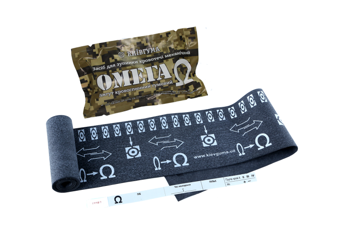 Універсальний гумовий джгут ОМЕГА