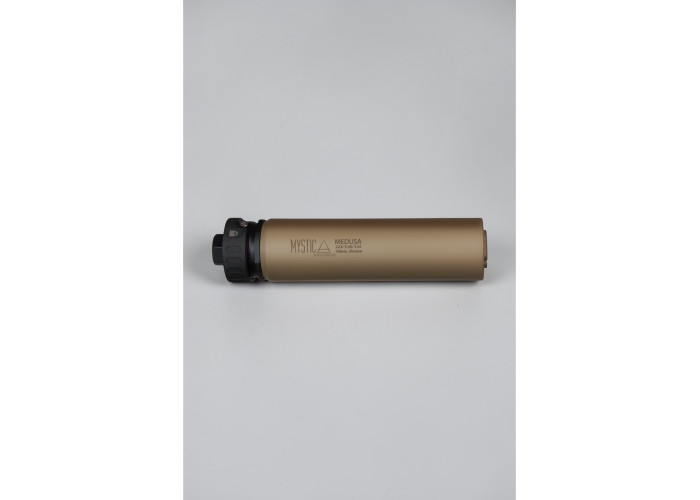 Дульний комплекс MYSTIC Medusa - глушник швидкознімний з ДГК під .223 / 5.56 Різьба M15x1 Heckler&Koch 416 Coyote