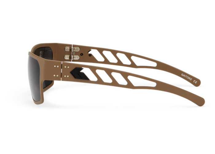 Балістичні окуляри Delta M4 od fde - Polar / Smoke Polarized / Tan Cerakote w/Black Log