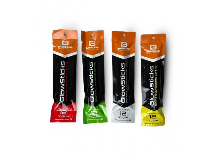 Хімічне джерело освітлення BaseCamp GlowSticks