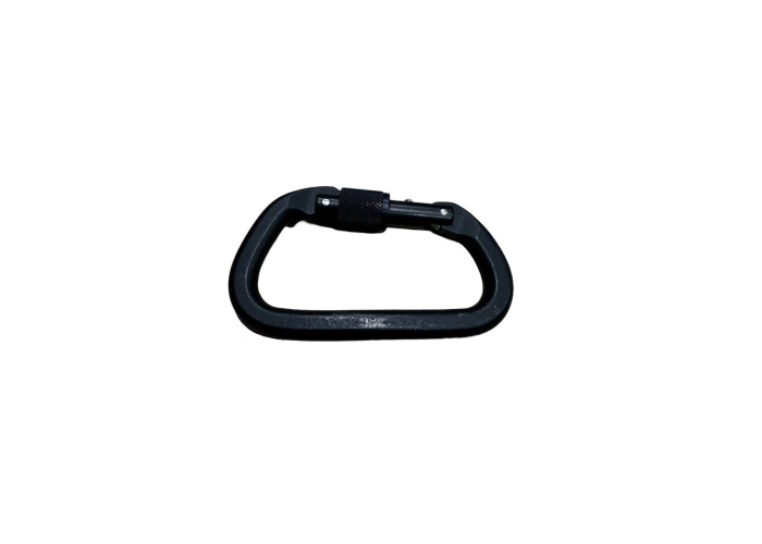 Карабін армії США SMC Carabiner Black Locking D - 2750 кг на розрив