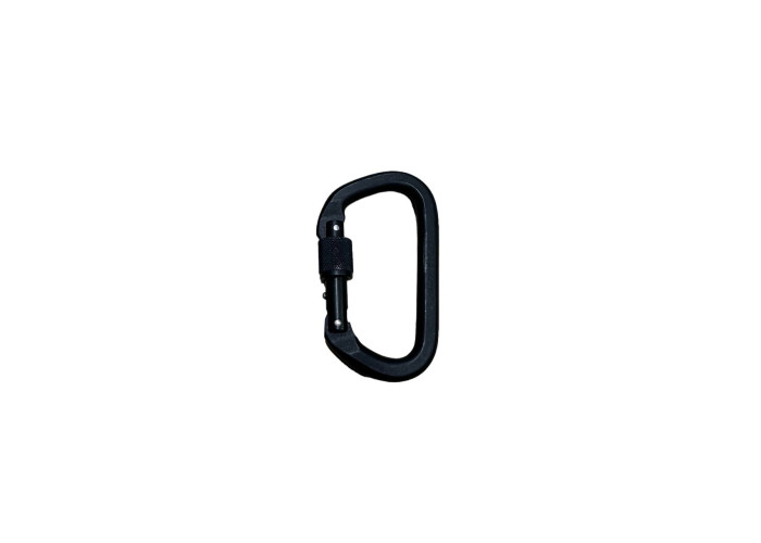 Карабін армії США SMC Carabiner Black Locking D - 2750 кг на розрив