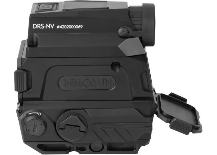 Коліматорний приціл Holosun DRS-NV з нічним баченням точка 2 MOA + коло 65 МОА (червоний)