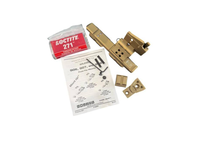 Кріплення під коліматор та магніфер Wilcox 1MO Flip Mount + Riser