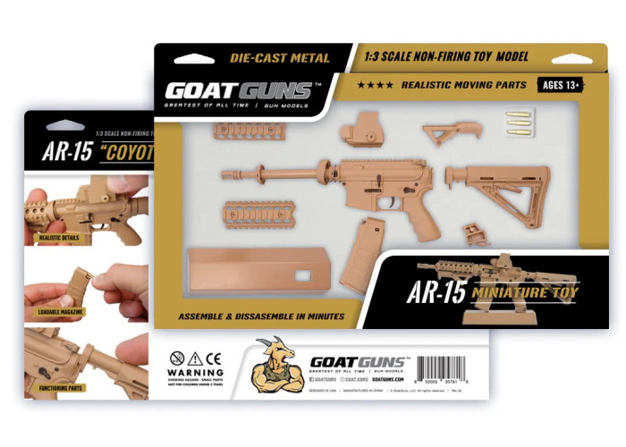 Мініатюрна модель Goat Guns AR15 Model - Coyote