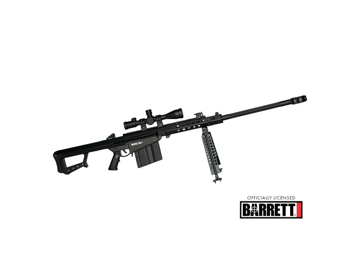 Мініатюрна модель снайперської гвинтівки Goat Guns Barrett 82A1 .50cal Black