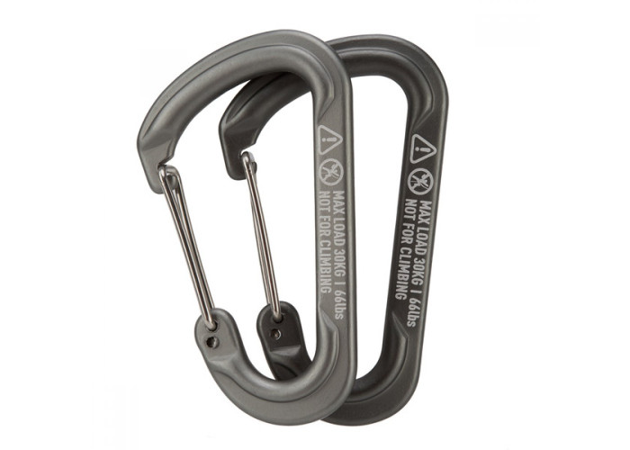Набір карабінів Sea To Summit Accessory Carabiner Large Titanium (2шт) Titanium