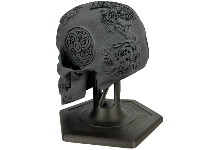 Підставка для шолома у вигляді черепа