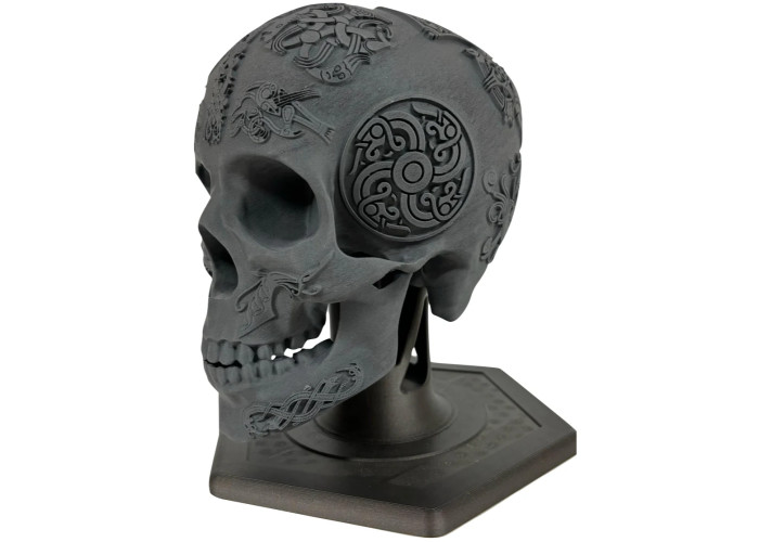 Підставка для шолома у вигляді черепа