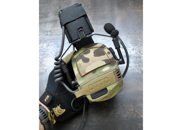 Текстильні камуфляжні наклейки SVETOGOR DEFENCE CamoSkin для навушників OTTO NoizeBarrier