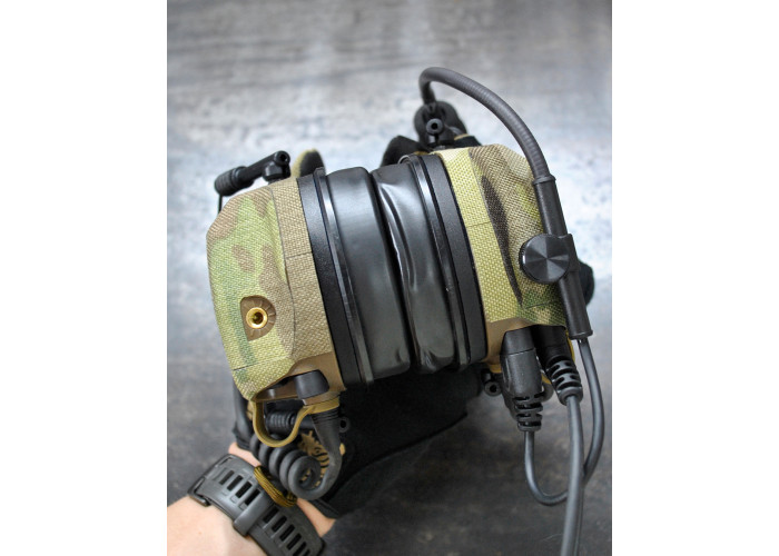 Текстильні камуфляжні наклейки SVETOGOR DEFENCE CamoSkin для навушників OTTO NoizeBarrier