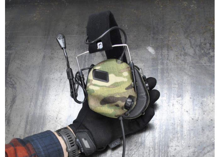 Текстильні камуфляжні наліпки для Earmor M31/M32 Multicam Svetogor Defence