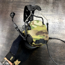 Текстильні камуфляжні наліпки для Peltor ComTac 7-8 Multicam Svetogor Defence