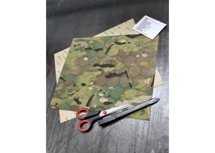 Текстильні наліпки Svetogor Defence Universal Multicam 29х29 см