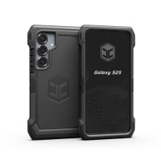 Захисний чохол для телефону Juggernaut Galaxy S25 ENDVR Phone Case Black