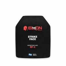 Бронеплита полегшена (1100г) Elmon ДСТУ-3/NIJ-RF1 Large 26х32 см