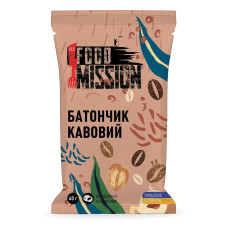 Батончик кавовий FOOD MISSION