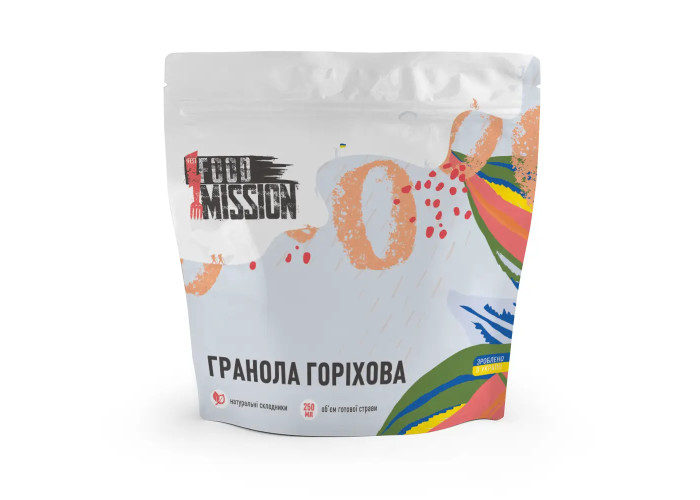 Гранола горіхова FOOD MISSION