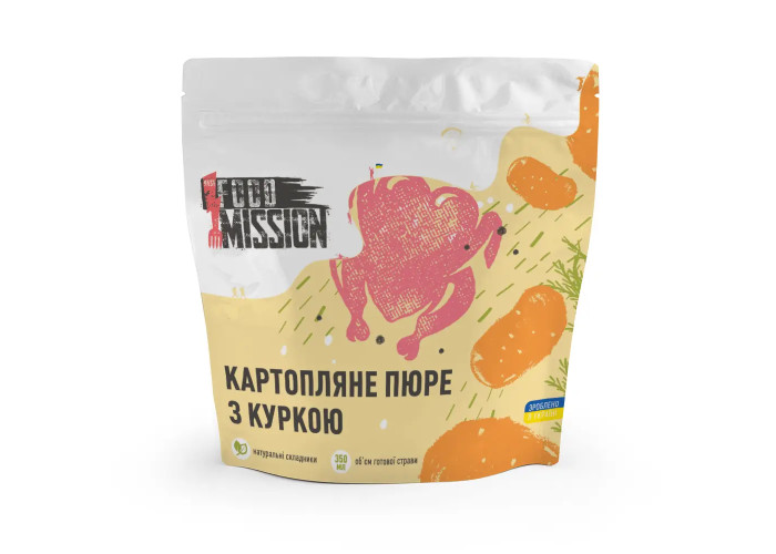 Картопляне пюре з курячим філе FOOD MISSION