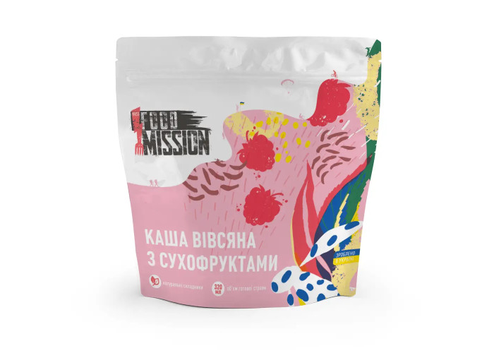 Каша вівсяна з сухофруктами FOOD MISSION
