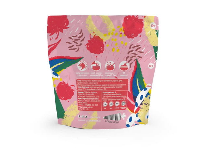 Каша вівсяна з сухофруктами FOOD MISSION