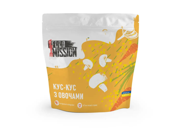 Кус-кус з овочами FOOD MISSION