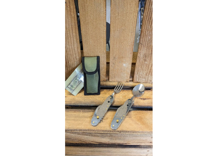 Мультитул столовий польовий 6 в 1 Mil-Tec