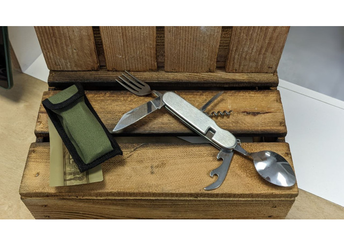 Мультитул столовий польовий 6 в 1 Mil-Tec