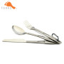 Набір столового приладдя ложка-виделка-ніж TOAKS Titanium 3-Pieces Cutlery Set