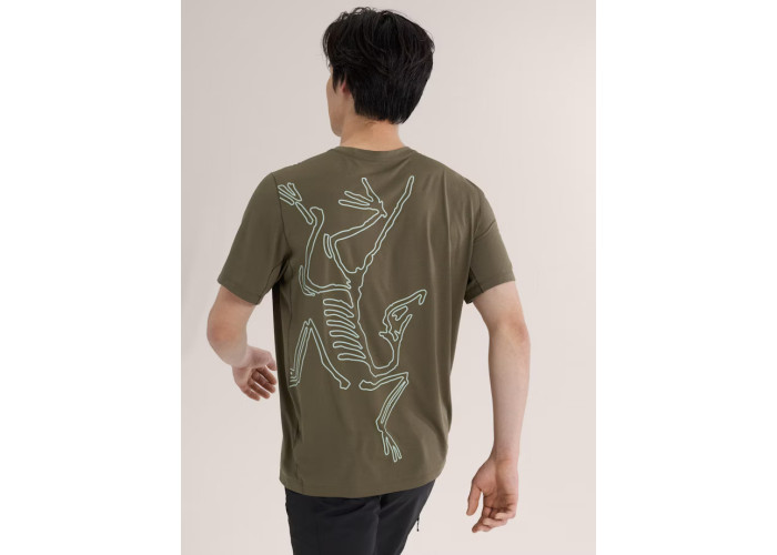 Футболка Arc'teryx Cormac Arc'Bird Logo Stone Green