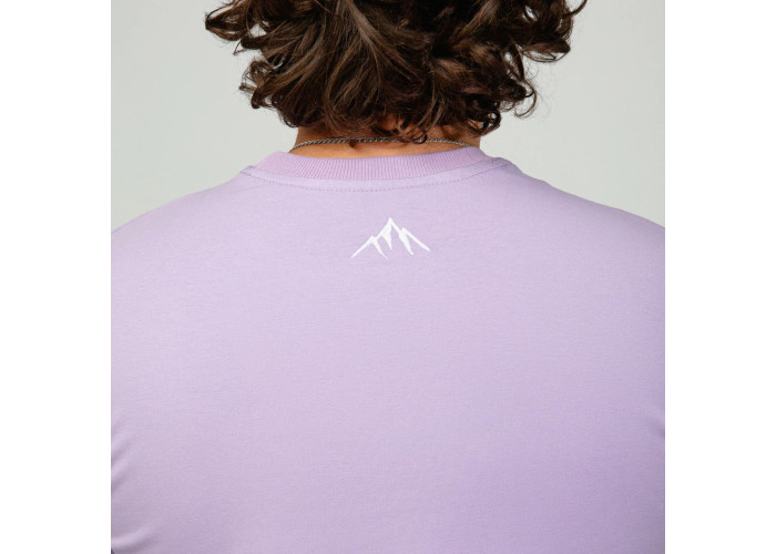 Футболка oversized Мандруй Стріляй Кохай PSDinfo Limited Edition Lilac