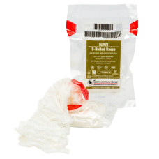 Бинт для тампонади NAR S-Rolled Gauze з віконцем