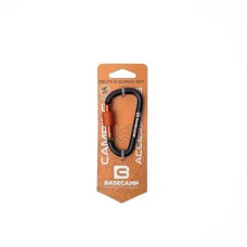 Алюмінієвий сервісний карабін Base Camp Delta 8 Screw Set Black