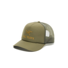 Бейсболка Arcteryx Bird Word Trucker Curved Cap - Tatsu / Forage, One Size