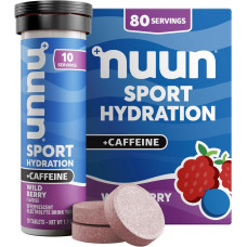 Концентрат електролітів NUUN Wild Berry з кофеїном 10 таблеток