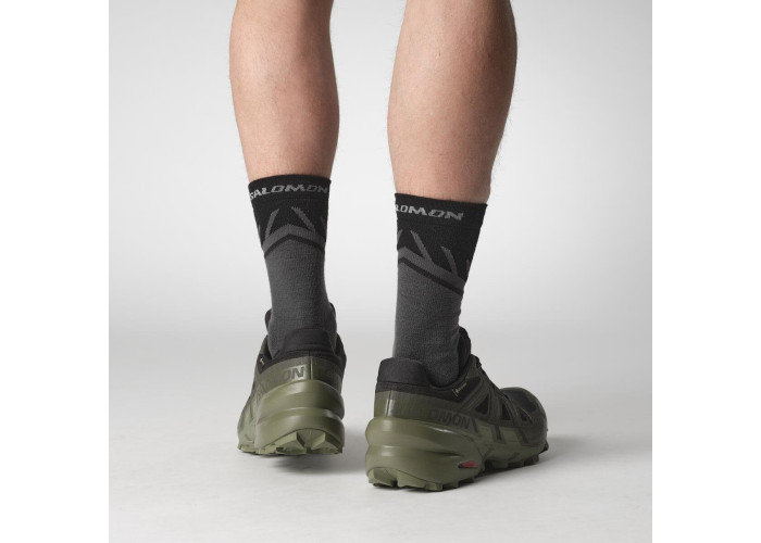 Чоловічі кросівки Salomon Speedcross 6 GTX black/peat/deep lichen green