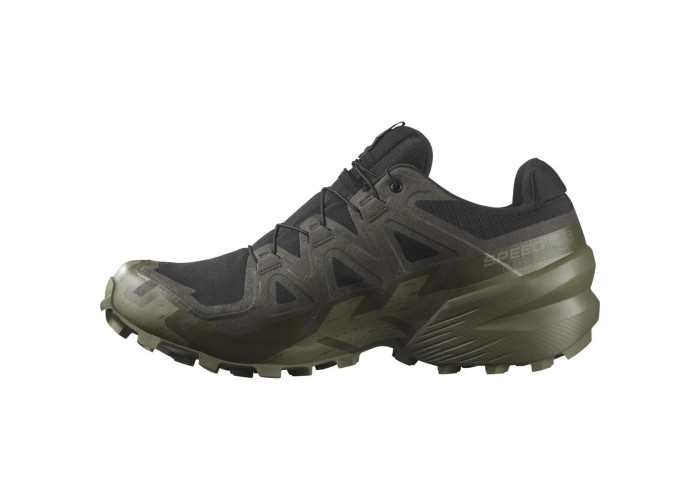 Чоловічі кросівки Salomon Speedcross 6 GTX black/peat/deep lichen green