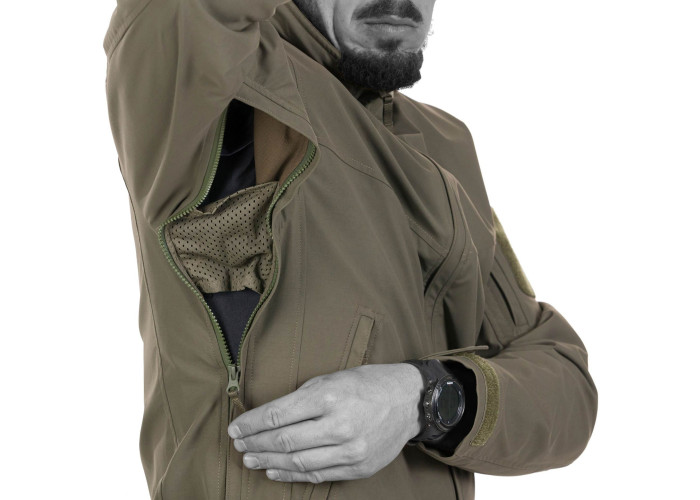 Куртка софтшел UF PRO Delta Eagle Gen.3 Tactical Softshell Jacket Brown Grey