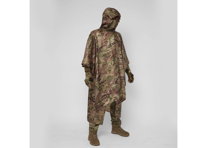 Дощовик пончо-намет UATAC Multicam