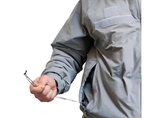 Тактична утеплена куртка Grad Gear Climashield Apex Grey