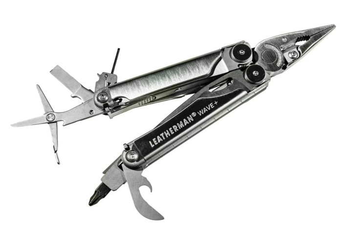 Мультиінструмент Leatherman Wave Plus Silver, нейлоновий чохол