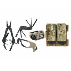 Універсальний комплект мультитулів Gerber + ліхтар Streamlight Compact II